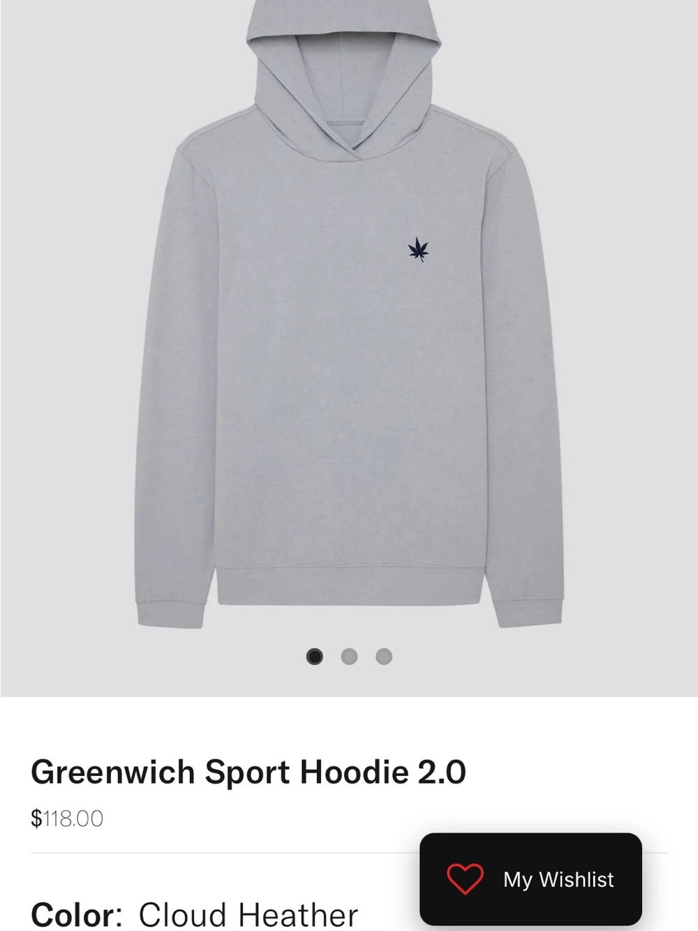 BOAST Light Gray Hooded Long-Sleeve Performance Shirt